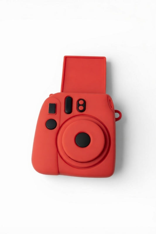 3D-Printed Instax Photo pop up Bag Charm / Keyring Red